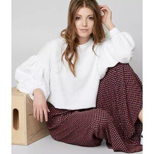 Free People Sleeves Like These Sweatshirt in White